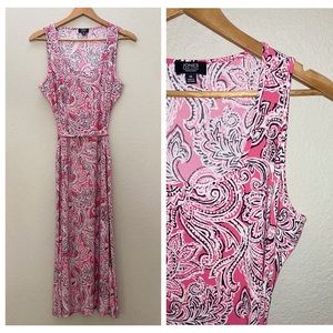 NEVER USED, Jones New York pink patterned dress